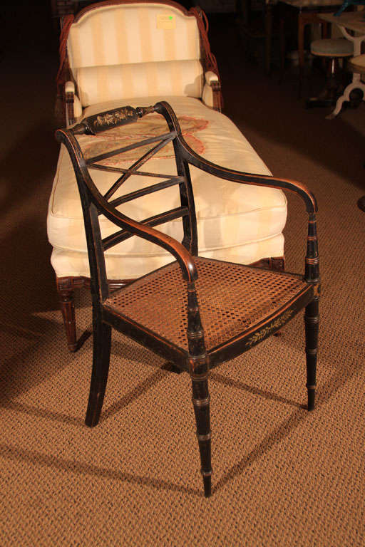 English Regency Arm Chair For Sale 5