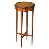 Antique Fine 19th Century Italian Marquetry Side Table