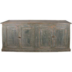 Antique French 18th century painted sideboard