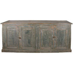 French 18th century painted sideboard