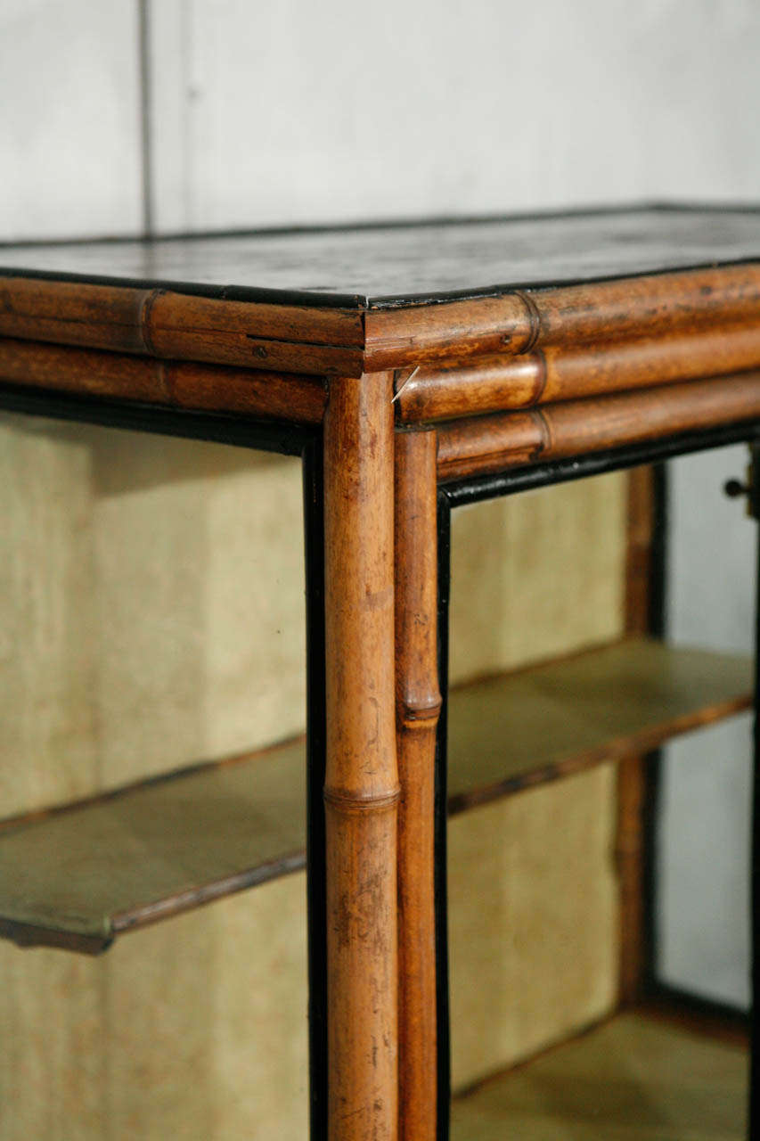 bamboo china cabinet