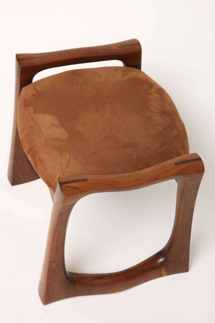 Studio Stool in Walnut, USA, C. 1970 1