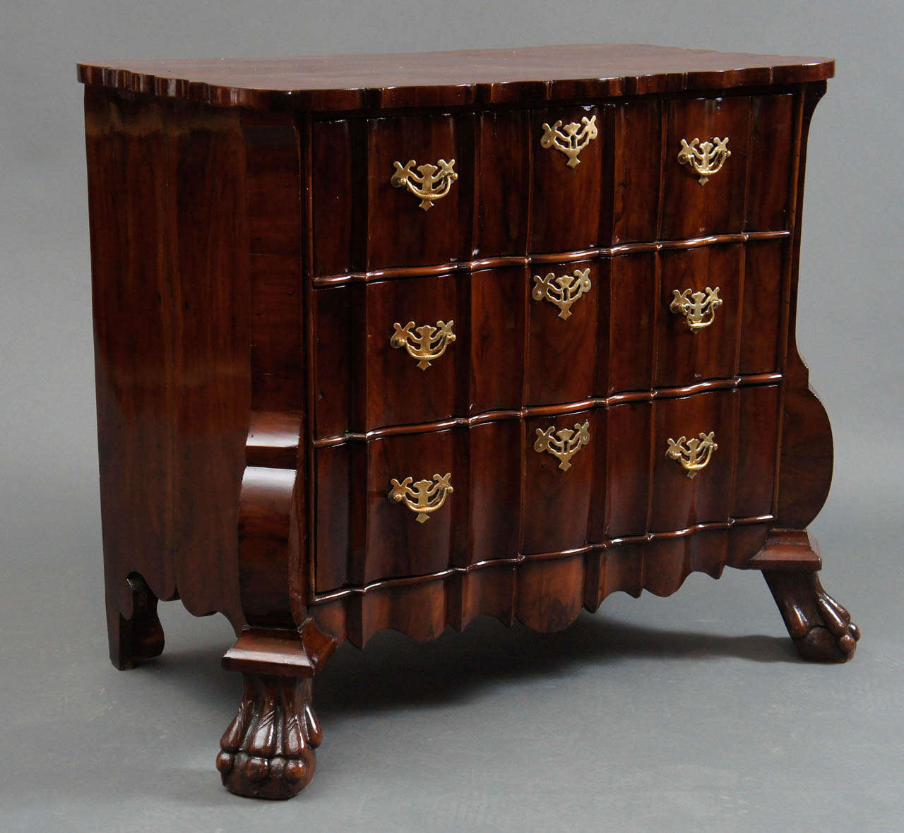 18th Century and Earlier Dutch 18th Century Three-Drawer Chest