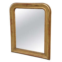 Louis Philippe Gilt Wood Mirror 4