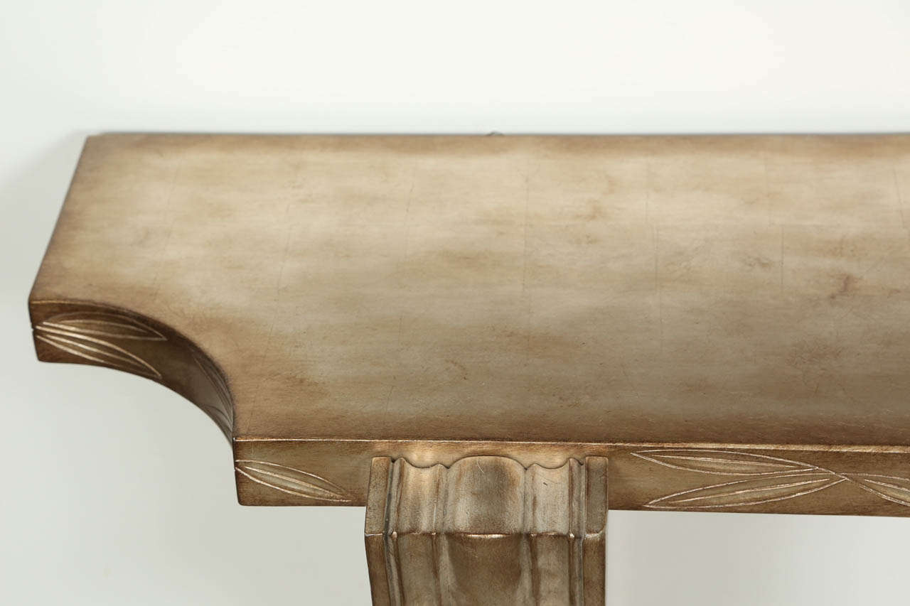 American Fabulous Bamboo Motif Console by James Mont