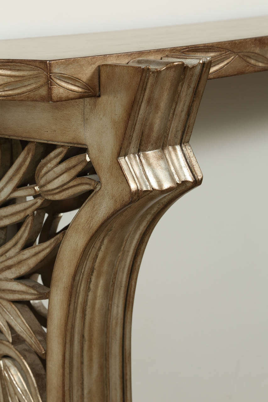 Fabulous Bamboo Motif Console by James Mont 2