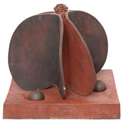 1980s Ceramic Sculpture Signed Marilyn Fox 2
