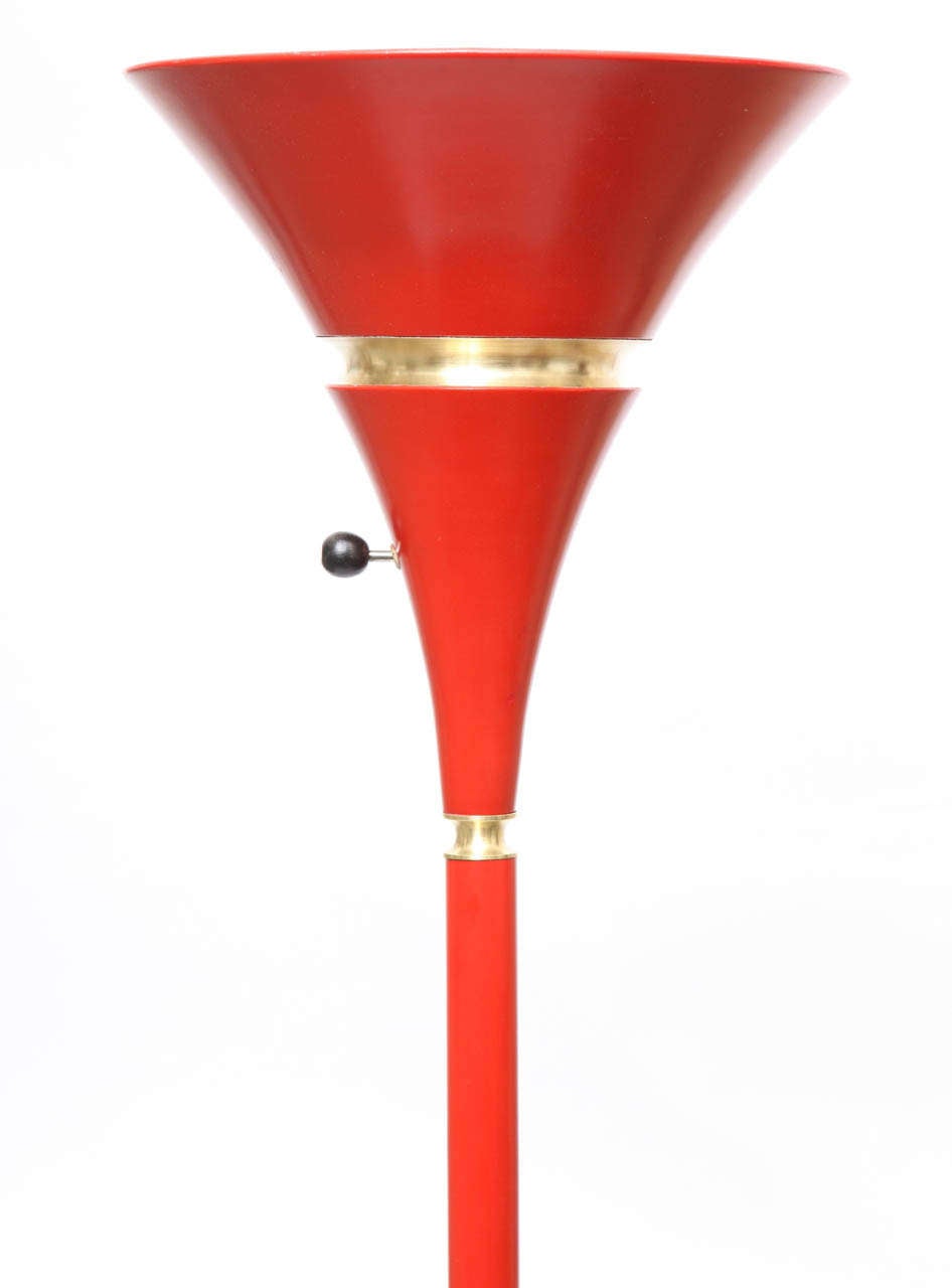 Unknown A 1940's American Modernist Torchere by Russel Wright