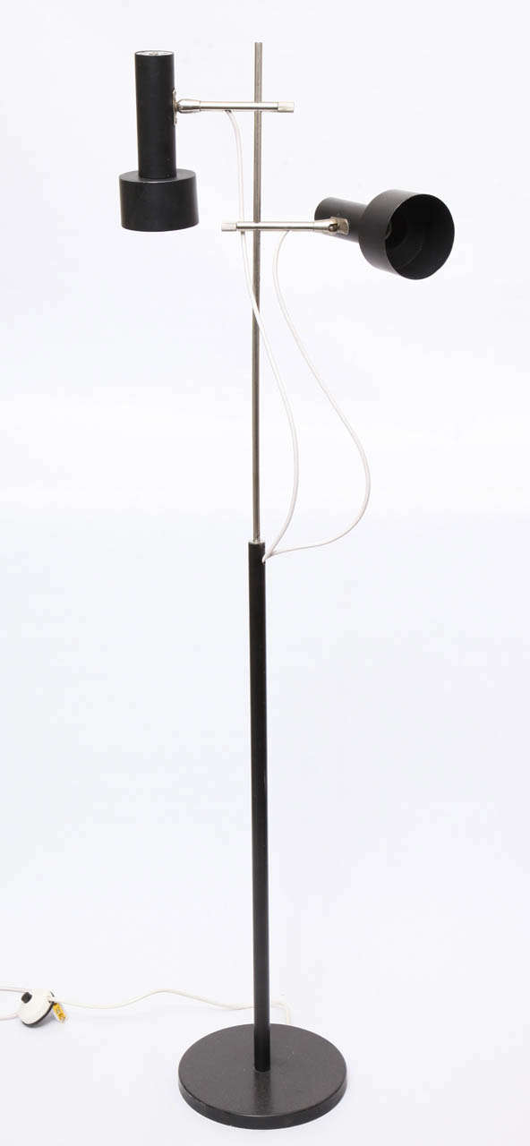 1950s Italian Articulated Floor Lamp Attributed to O-Luce 1