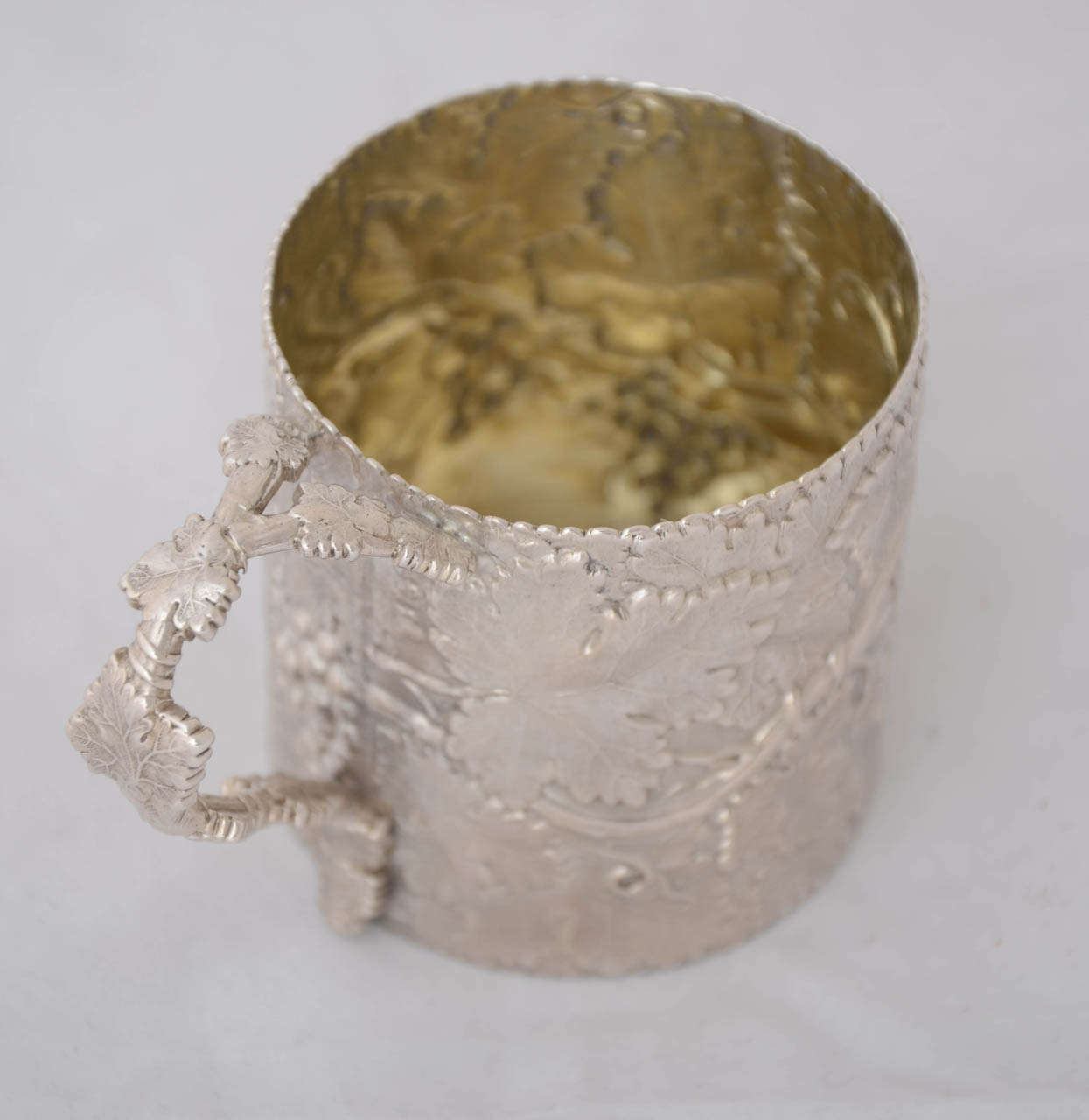 Antique Silver Mug For Sale 1