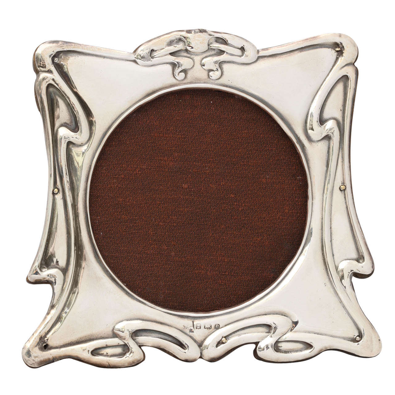 Art Nouveau Sterling Silver Picture Frame