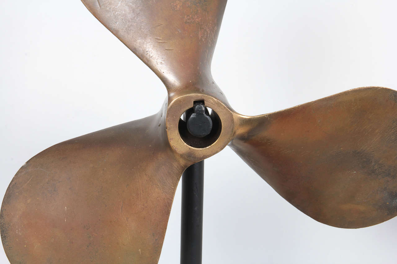 value of brass boat propeller