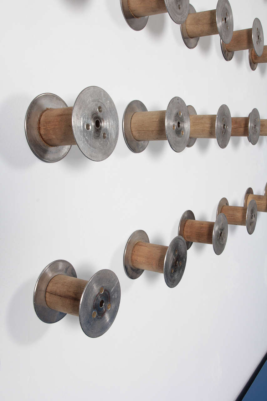 Industrial Wall Sculpture by James Huniford 2