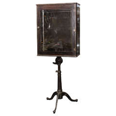 Steel Vitrine on Stand