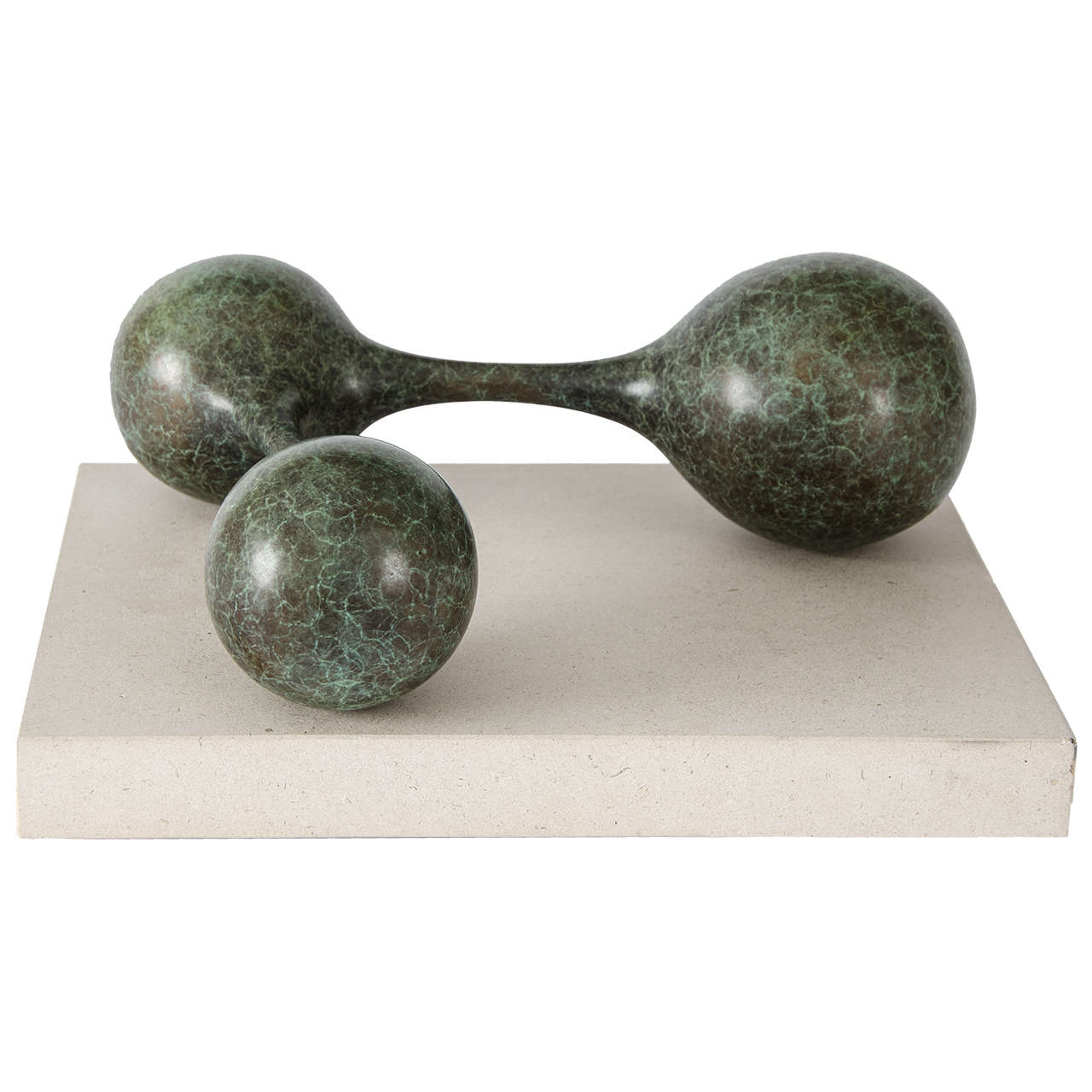 'Wishbone' is a limited-edition (3 + 2AP) bronze sculpture on a limestone base by the British artist Vivienne Foley.
The first piece has sold from the edition but there are two pieces available.

Vivienne Foley’s bronze sculptures are a recent