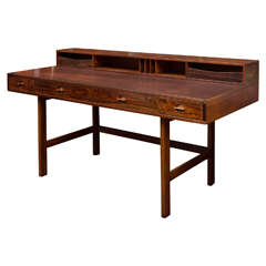 Lovig Rosewood Flip-Top Desk