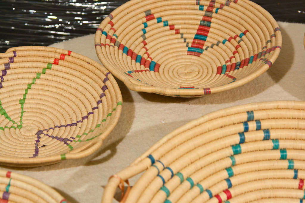 10  Mariche  Palm  Baskets  from Warao Tribe For Sale 1