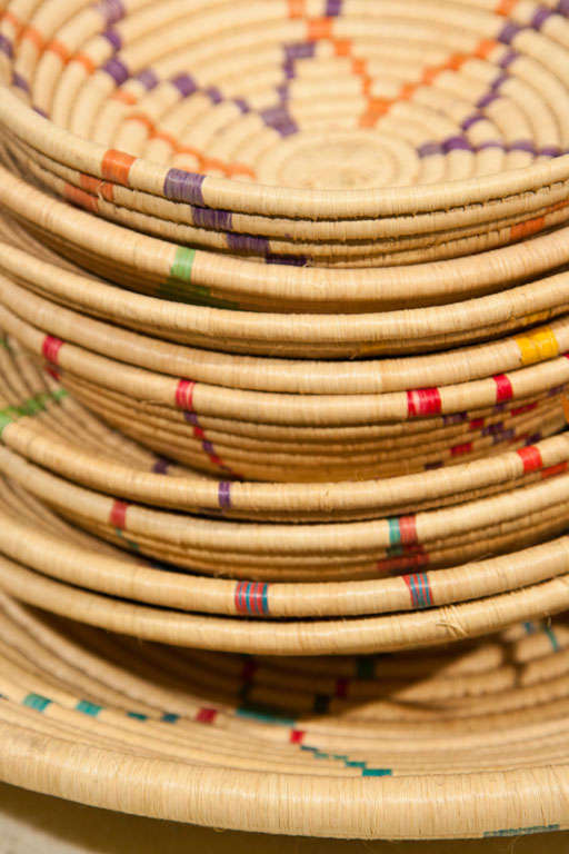 10  Mariche  Palm  Baskets  from Warao Tribe For Sale 5