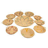 10  Mariche  Palm  Baskets  from Warao Tribe