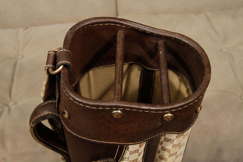 Mid-20th Century Gucci Golf Bag