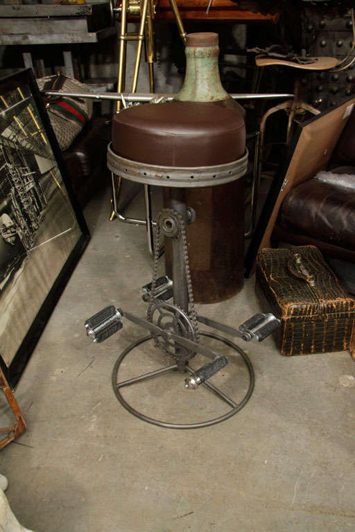 Unusual bicycle form stools 4