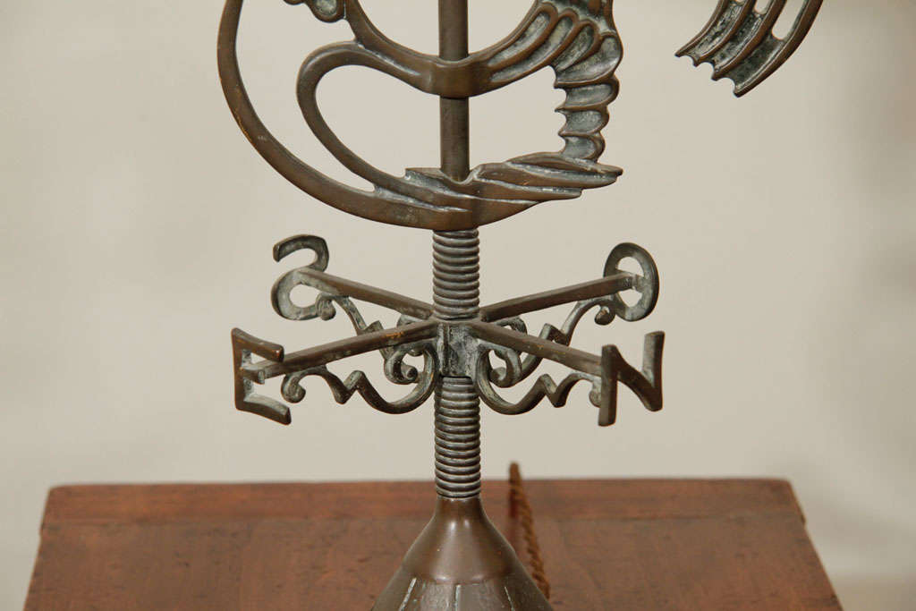 Mid-20th Century Weathervane Lamp
