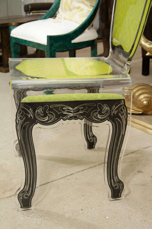 20th Century French Lucite Chair