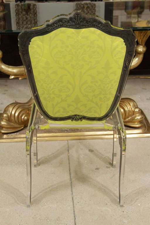 French Lucite Chair 3