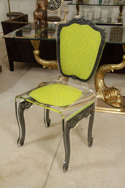 French Lucite Chair 4