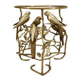Vintage Brass Bird and Twig table Base