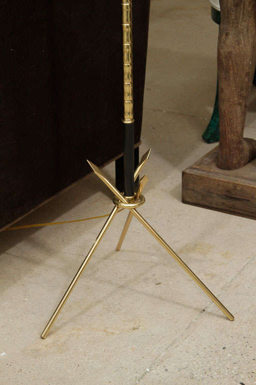 A French Floor lamp in the neoclassical style.Nicely scaled and a fantastic design