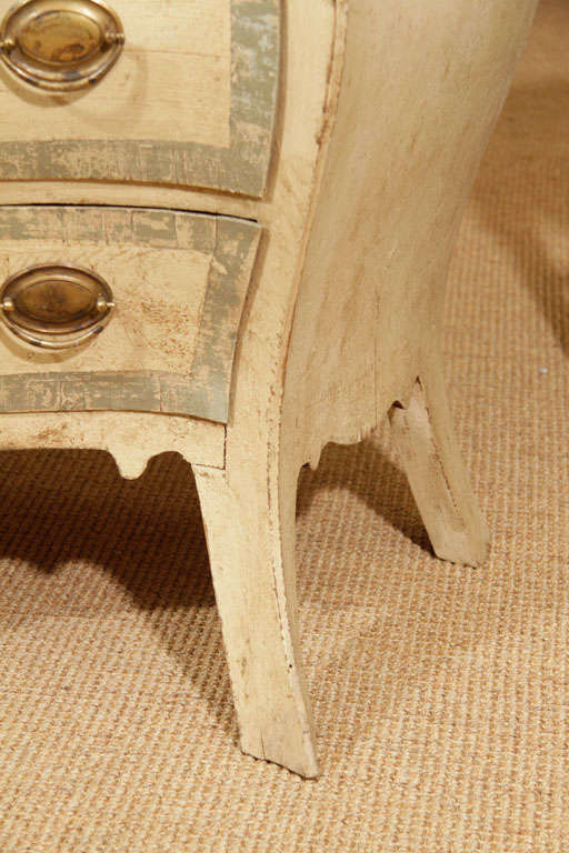 Swedish Bombe Form Commode