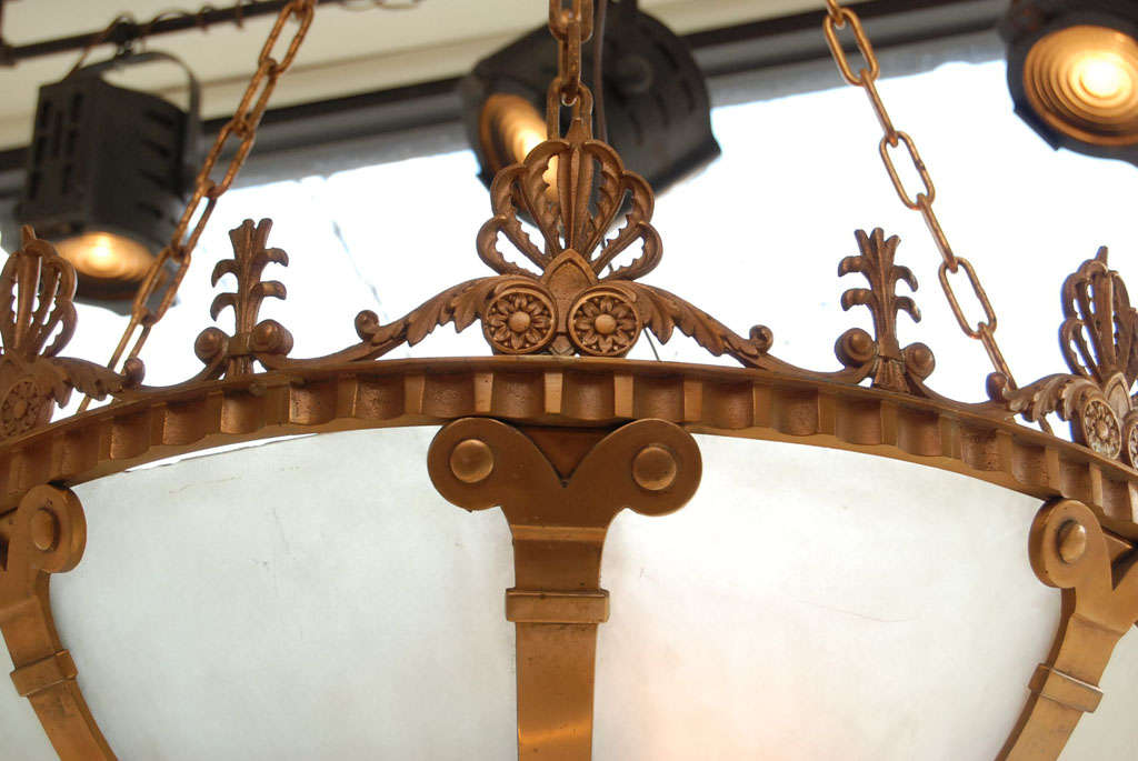 Elegant Bronze Hanging Light 2