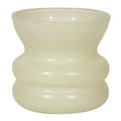Art Deco Opaline Glass Vase