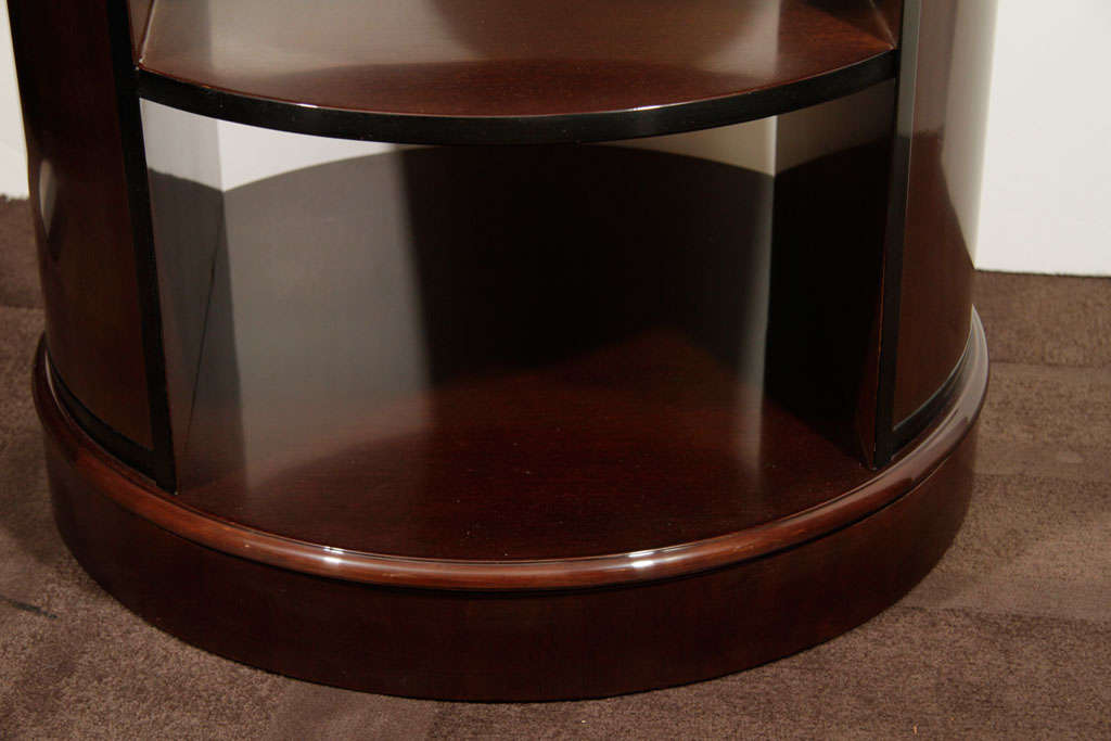 Pair of Art Deco Cylindrical Occasional Tables.