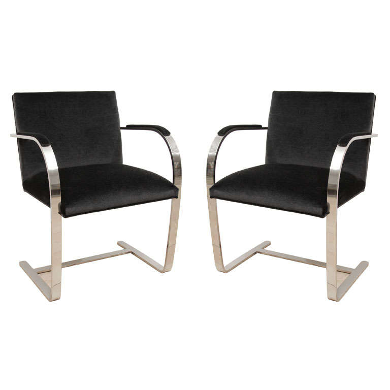 Set of  Eight "Brno" Chairs Designed By Mies Van Der Rohe
