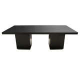 Modernist Machine Age Inspired Dining Table