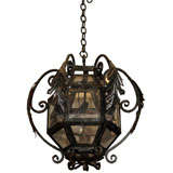 Early 20th Century French Iron Lantern