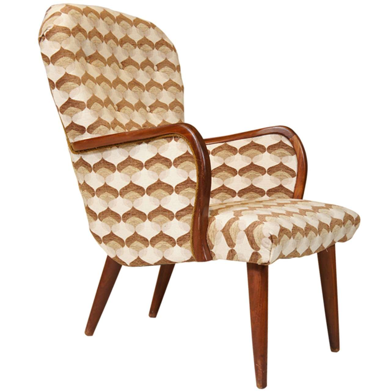 Danish Modern Occasional Armchair For Sale at 1stdibs