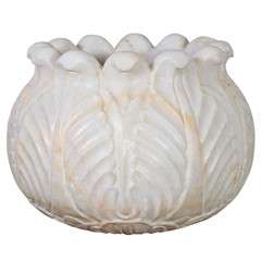 Indian Marble Jardiniere Bowl 