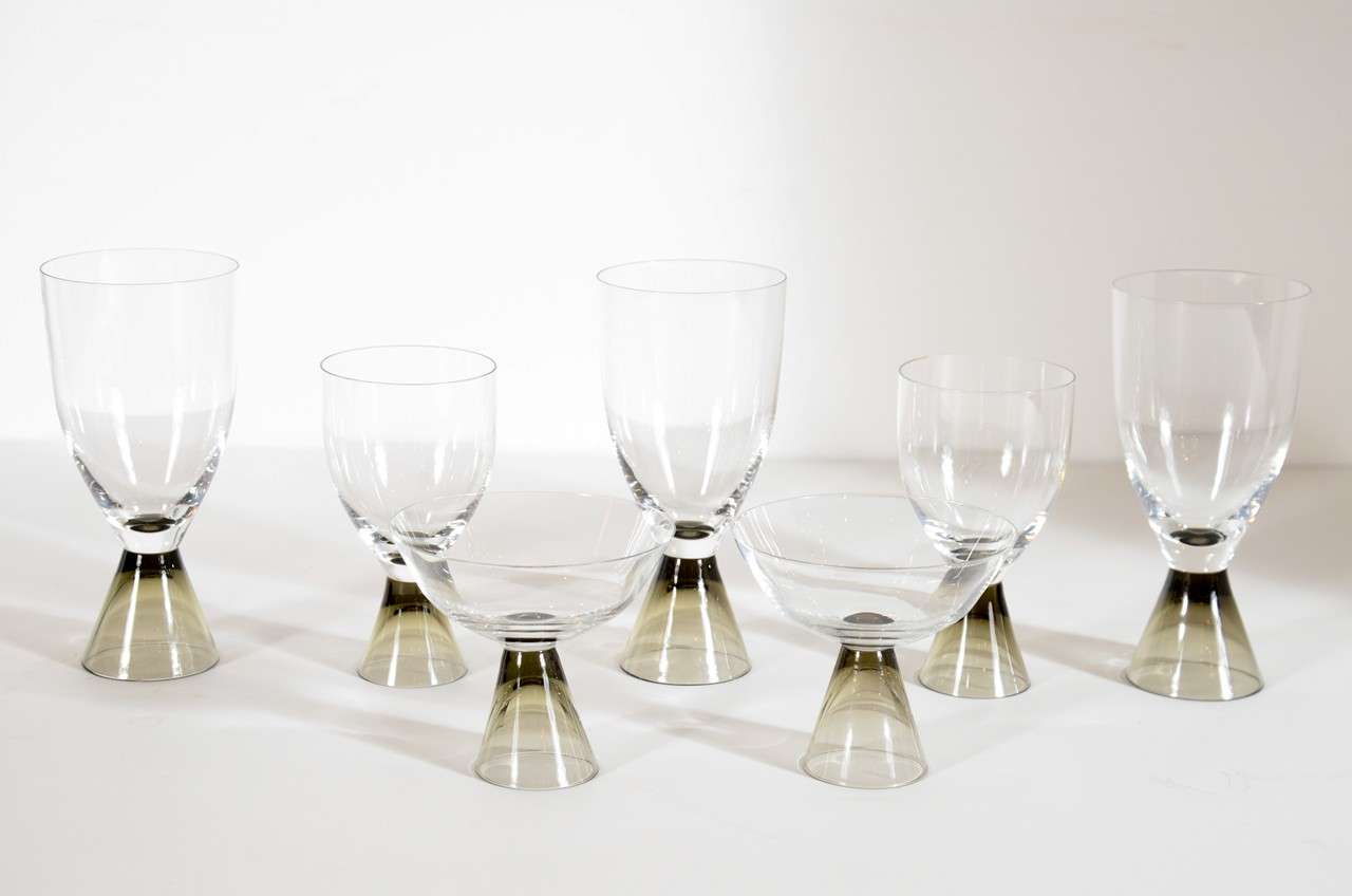 rosenthal crystal glasses vintage