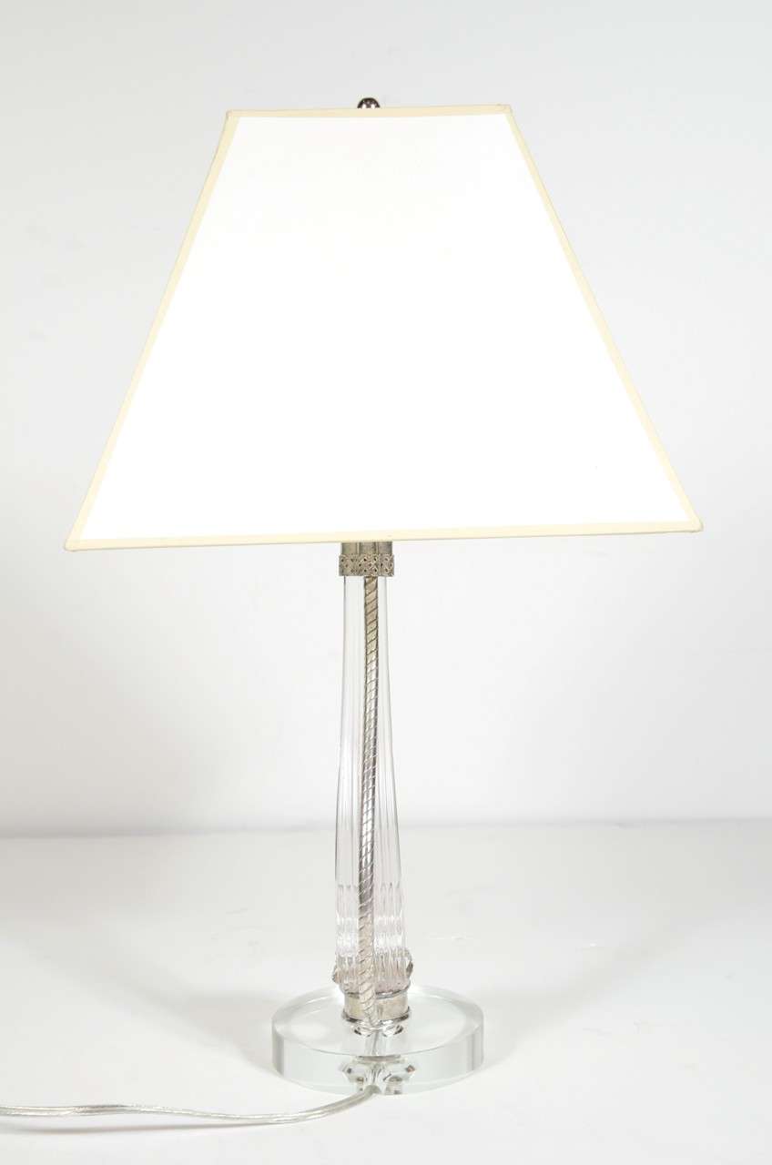 1940s  Hollywood Plume Table Lamp From The Devil Wears Prada 2