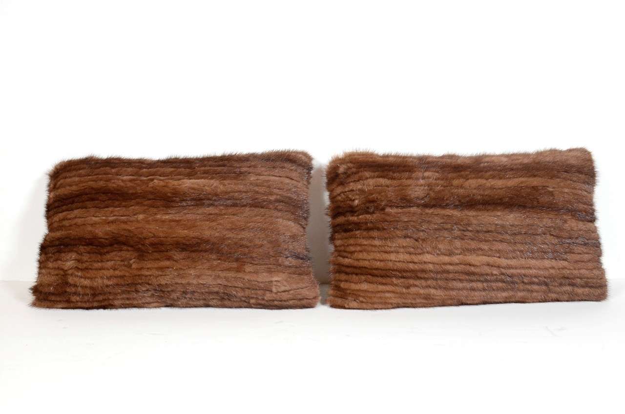 American Lux Natural Mink Pillows 