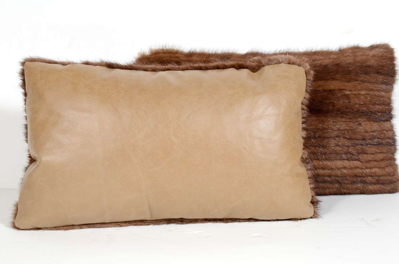 Lux Natural Mink Pillows  1