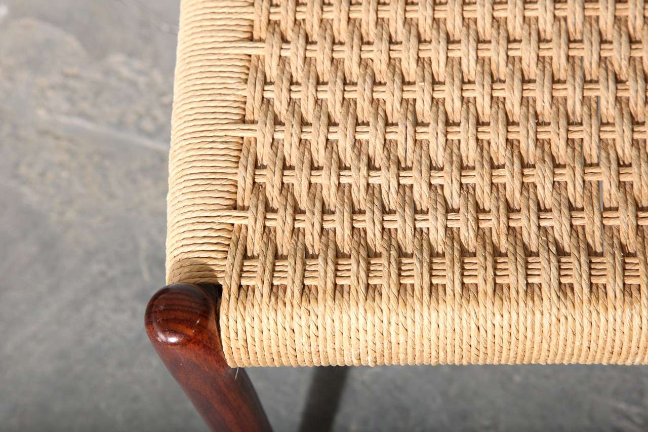 Set of 6 No. 83 Danish Vintage Rosewood Dining Chairs by Niels Moller 3