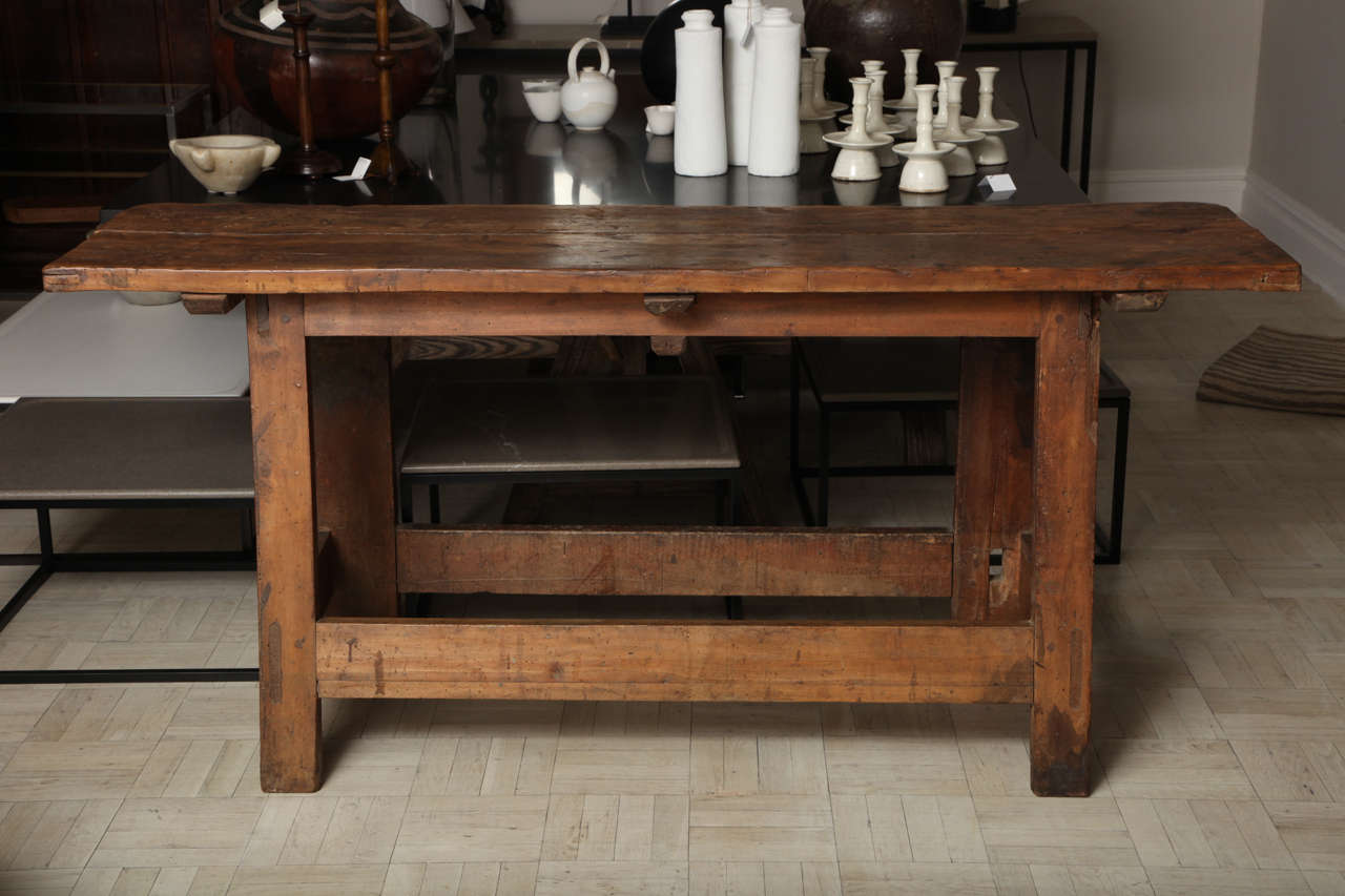 Mid-18th Century Walnut Console Table