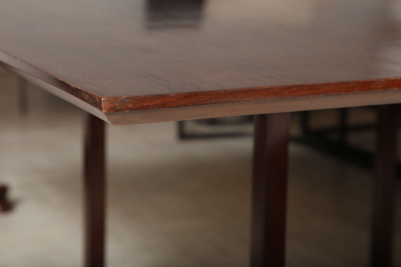 Lucca & Co, Made to Order, Walnut Dining Table For Sale 2