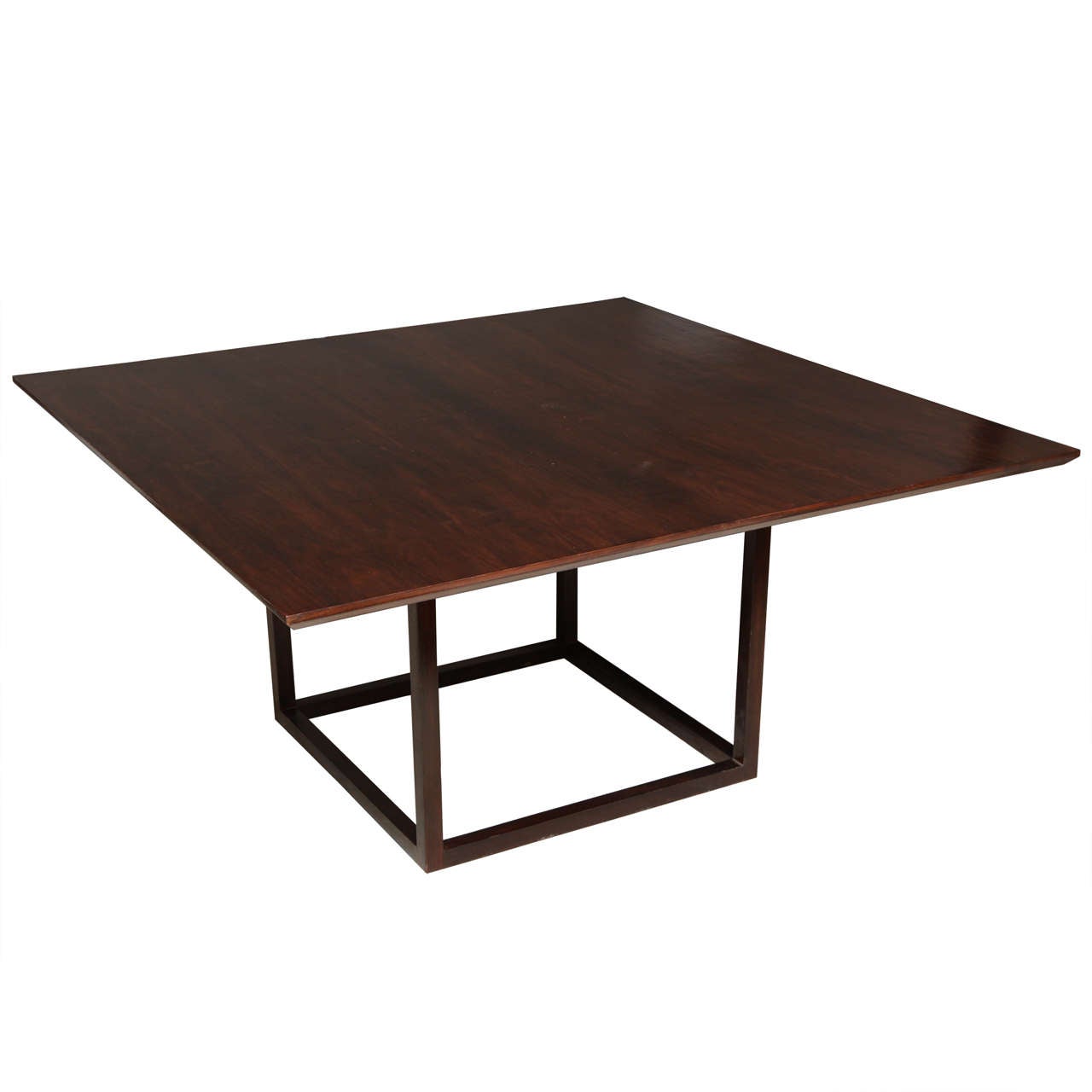 Lucca & Co, Made to Order, Walnut Dining Table For Sale