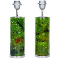 Fantastic pair of 1970
s lamps by Marie-Claude de Fouquières