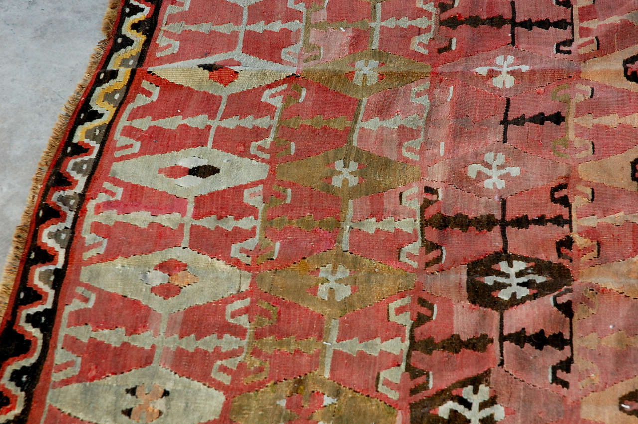 Antique Turkish Kilim at 1stdibs